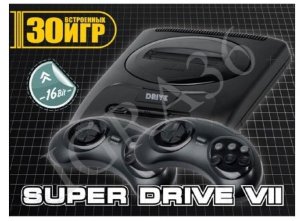 Игровая приставка Sega Mega Drive 7+ 30 игр Телевизионная игровая приставка Мega Drive.