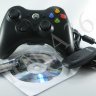 Джойстик для Xbox 360 беспроводной черный + PC - Джойстик для Xbox 360 беспроводной черный + PC