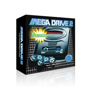 Мega Drive 2 + 75 игр (SEGA MEGA DRIVE 2 16-Bit) Мega Drive 2 + 75 игр 16-Bit игровая приставка 16-Bit